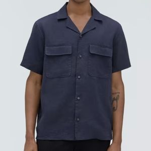 NWT everlane the linen camp shirt